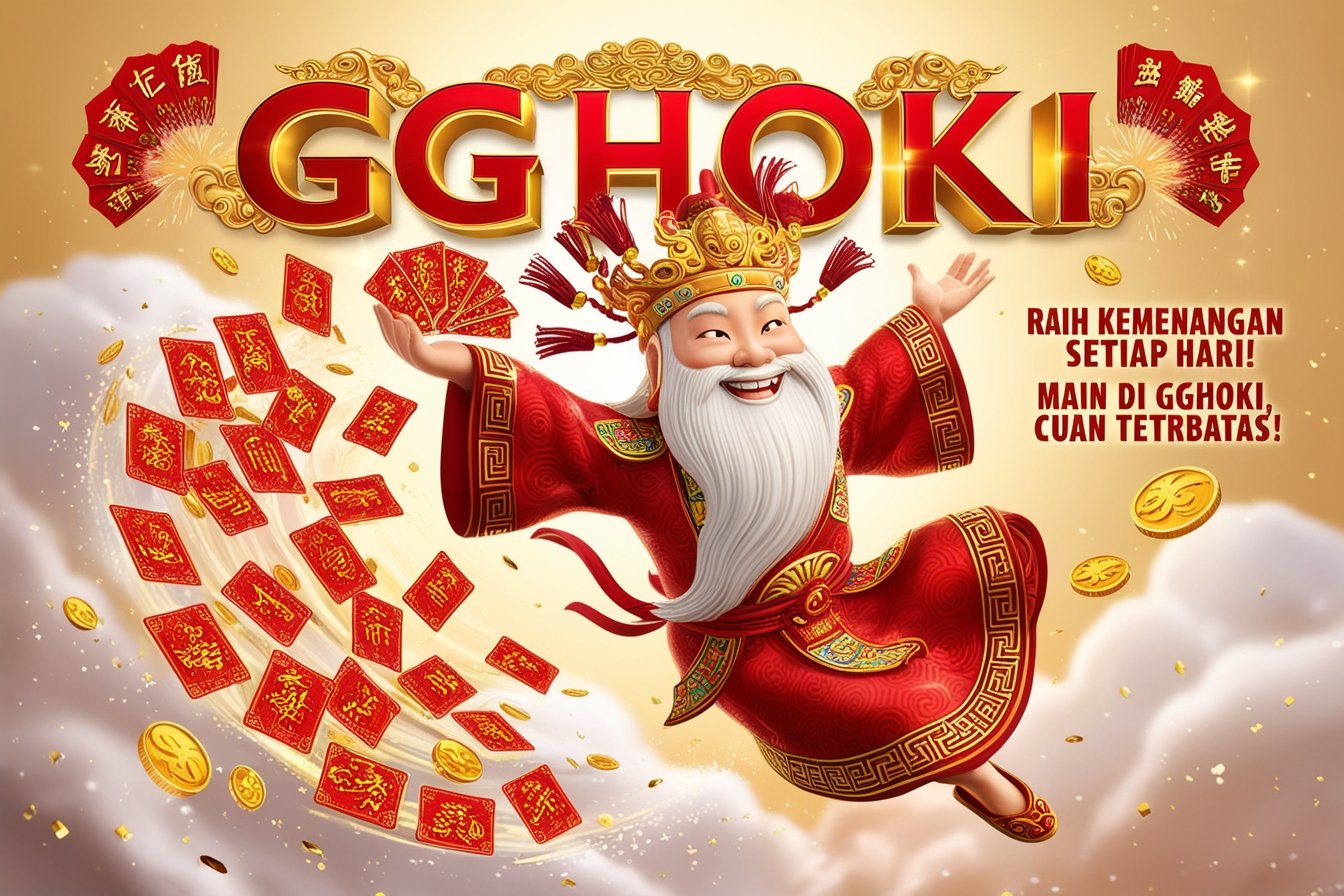 Mega jackpot GGHOKI, buruan join biar hoki maksimal